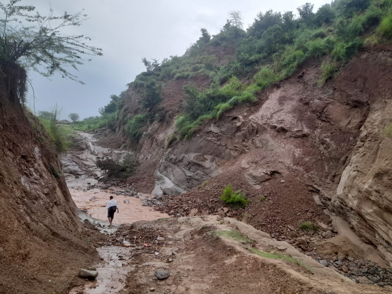 Morni Raipur Rani Road Closed