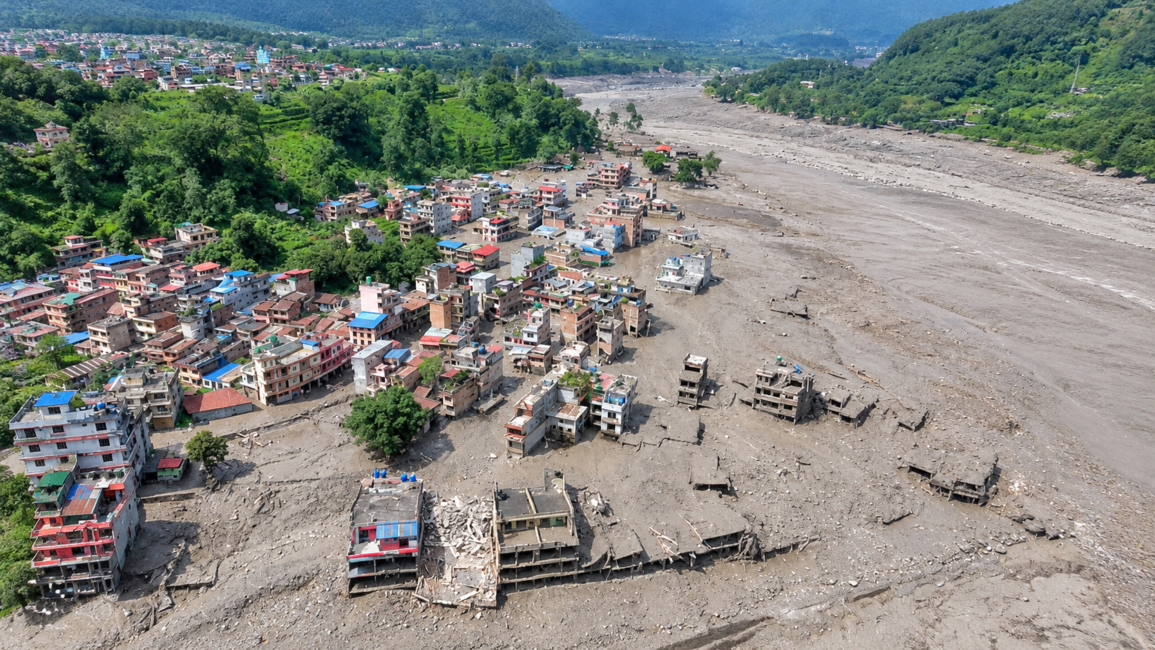 Nepal flash floods