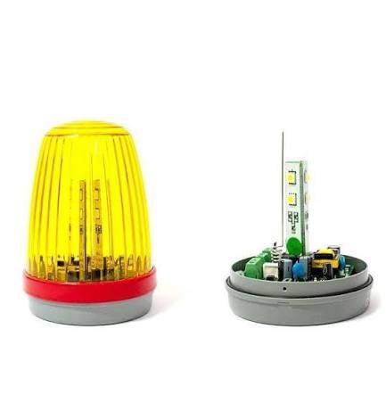 LAMPARA LED ERREKA DESTELLANTE UNIVERSAL 12-24-110-220V+AMPLIFICADOR