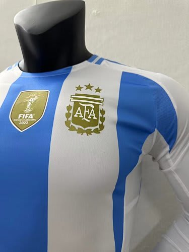 24 25 Players Long Sleeve Argentina Home thumbnail 7