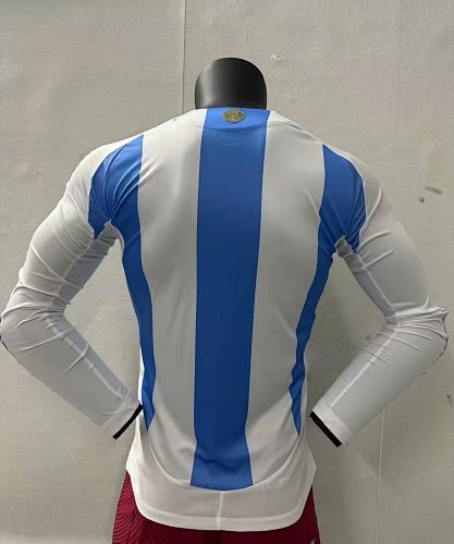 24 25 Players Long Sleeve Argentina Home thumbnail 9