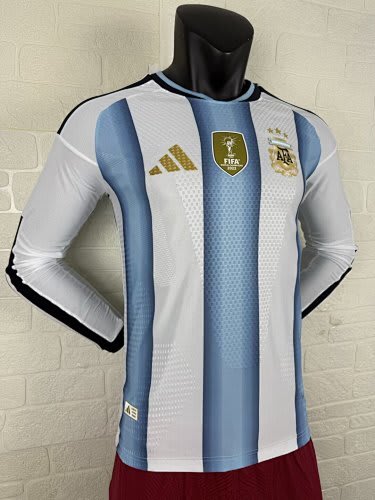 26 27 Players National Team Argentina Home Long Sleeve S 4XL thumbnail 8