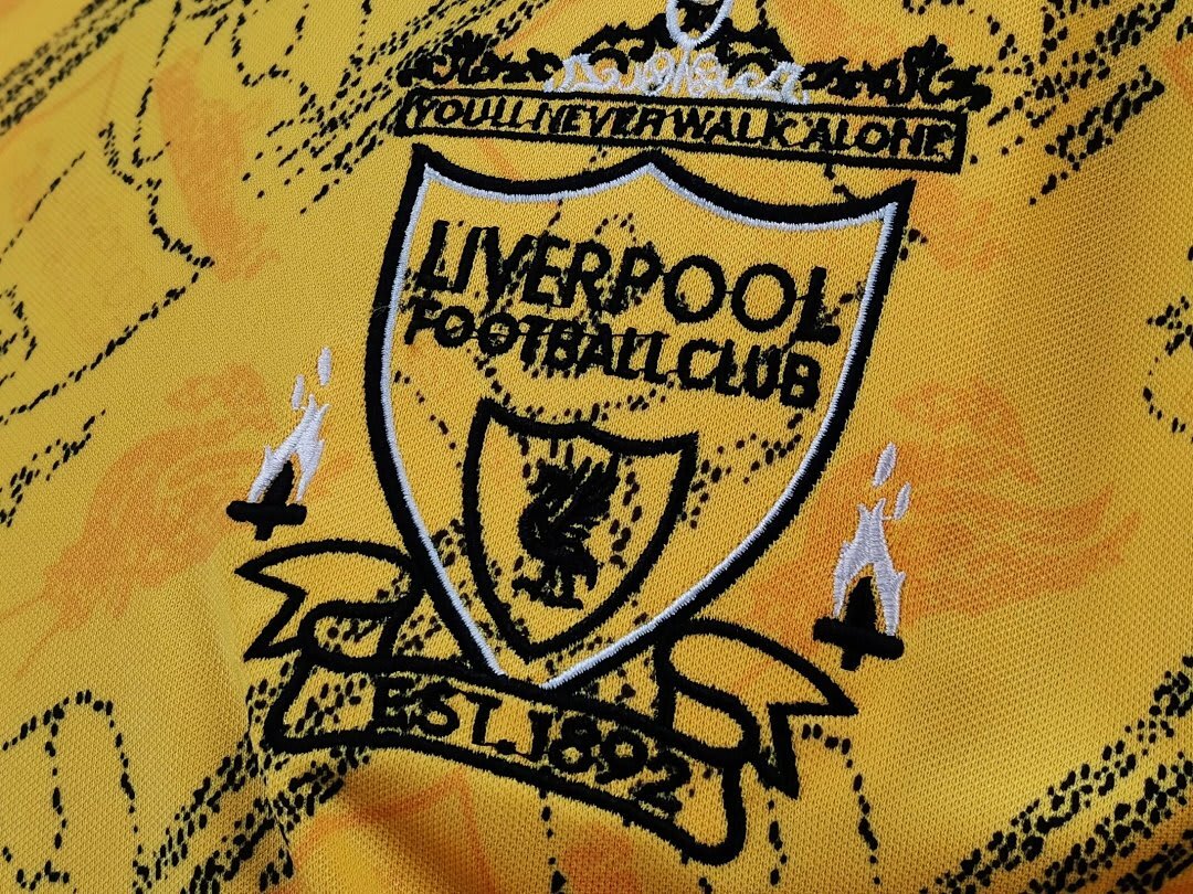 1994 96 Season LiverpoolAway 2Y Ellow 5A thumbnail 9