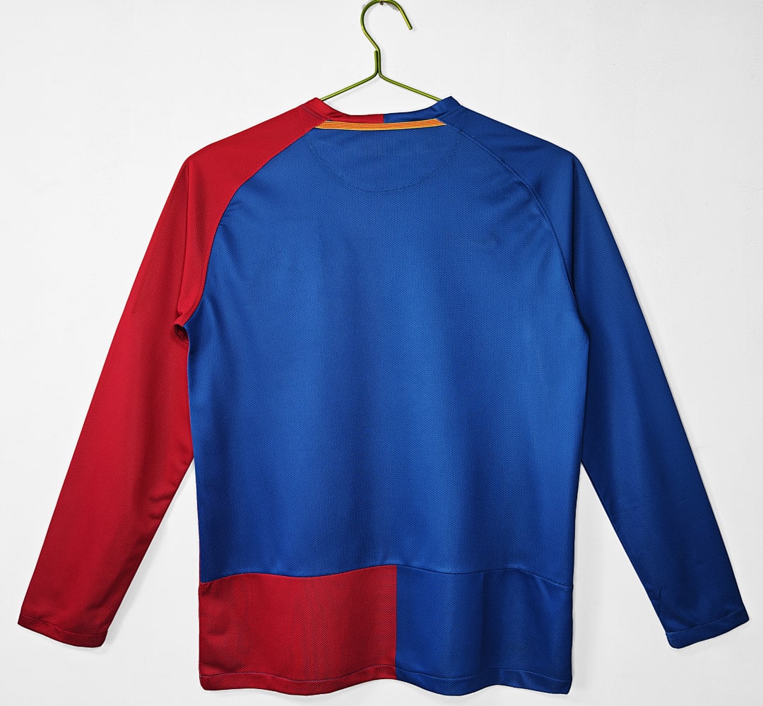 Long Sleeve 2008 09 Season BarcelonaHome 3B thumbnail 10