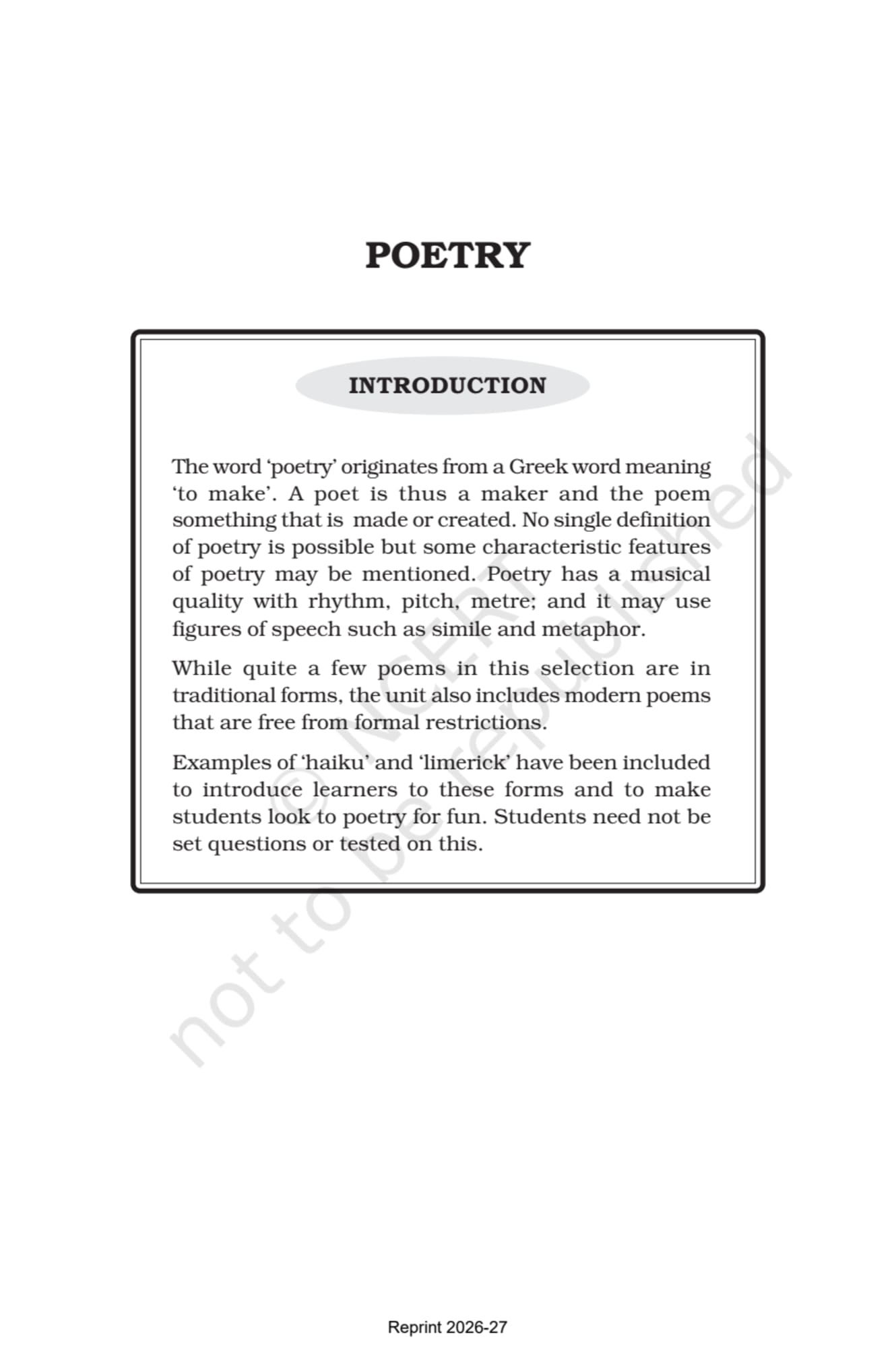 Woven Words NCERT 11th - Chapter 1 page 1