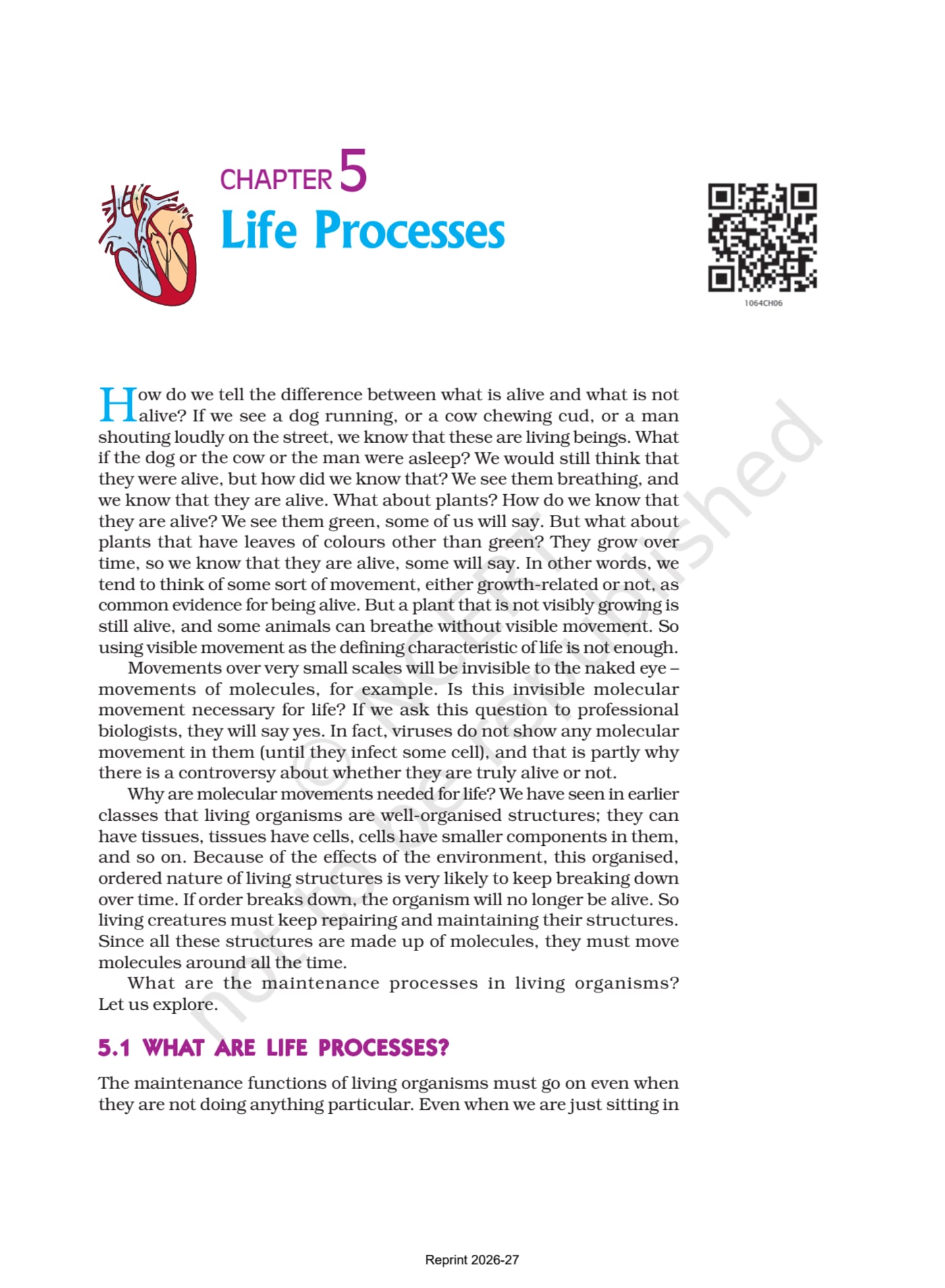 Science NCERT 10th - Chapter 5 page 1