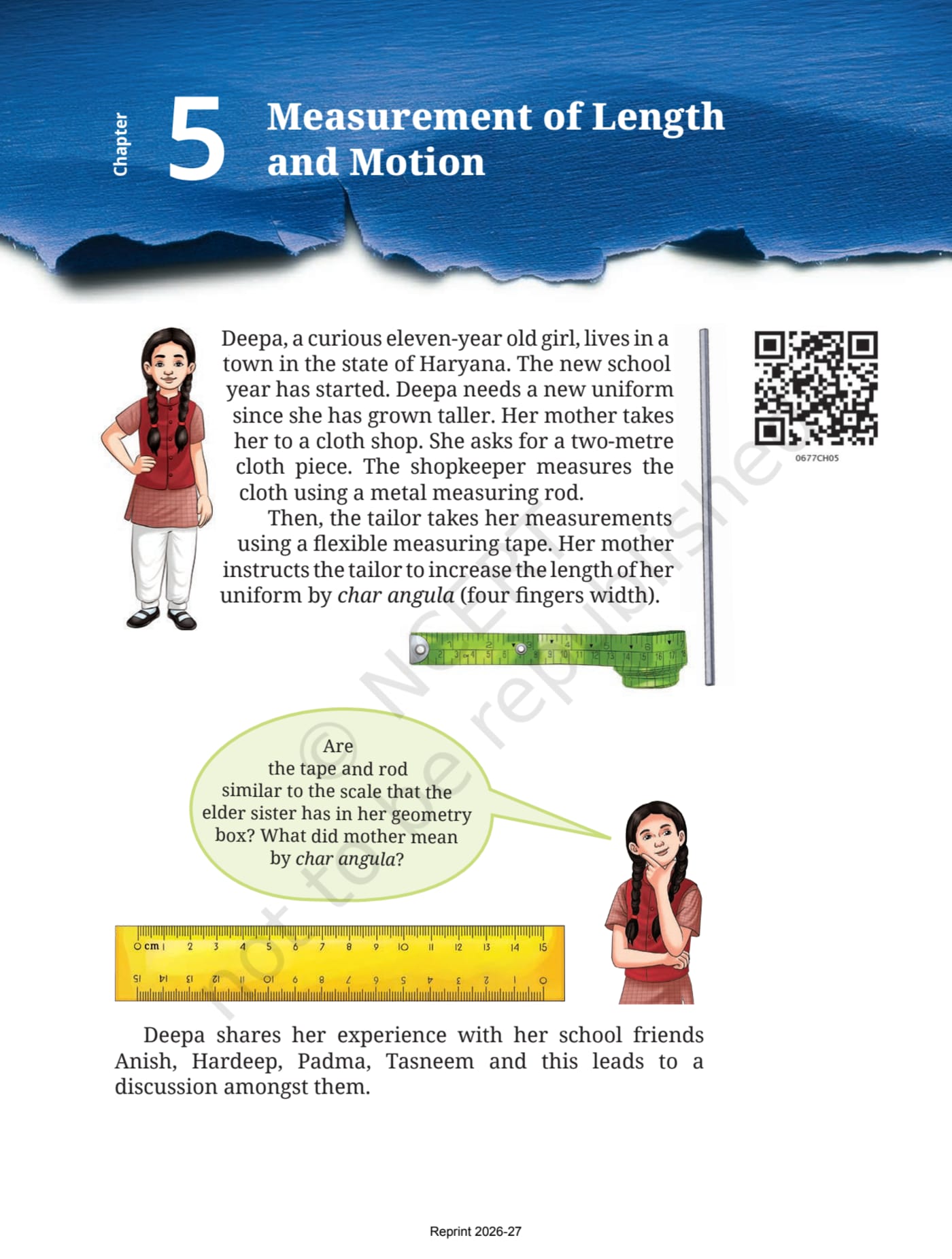 Curiosity Science NCERT 6th - Chapter 5 page 1