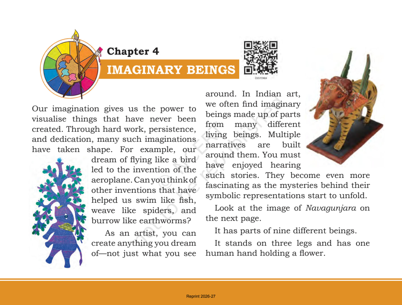 Bansuri Arts NCERT 5th - Chapter 4 page 1
