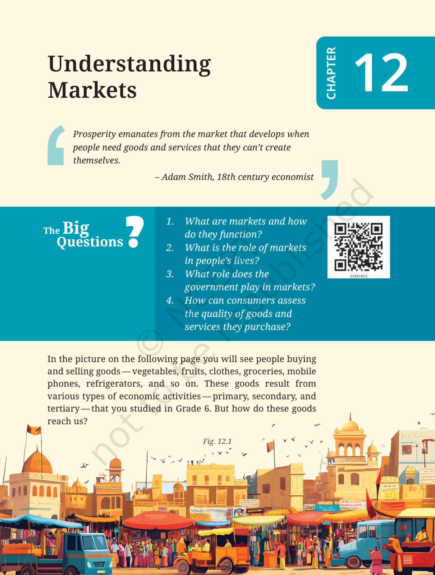 Exploring Society India and Beyond NCERT 7th - Chapter 12 page 1