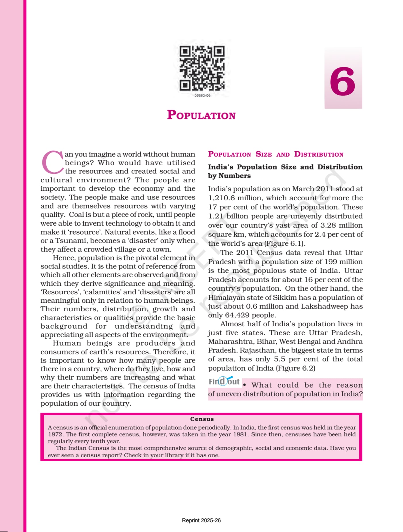 Contemporary India NCERT 9th - Chapter 6 page 1