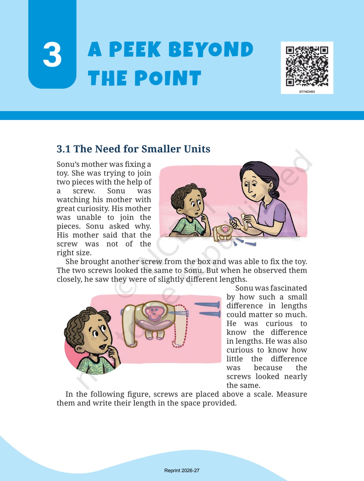 Ganita Prakash Math NCERT 7th - Chapter 3 page 1