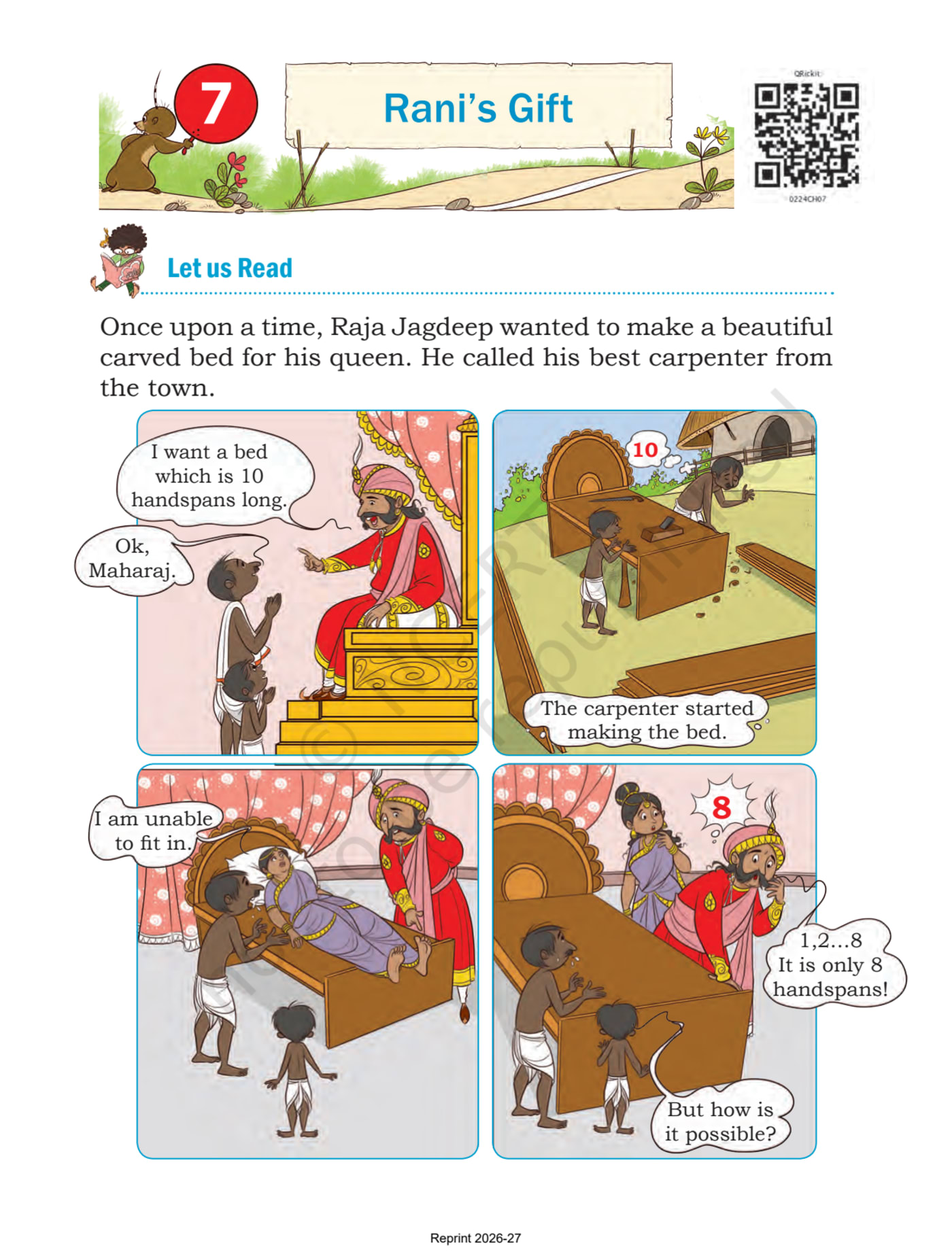 Joyful-Mathematics NCERT 2nd - Chapter 7 page 1