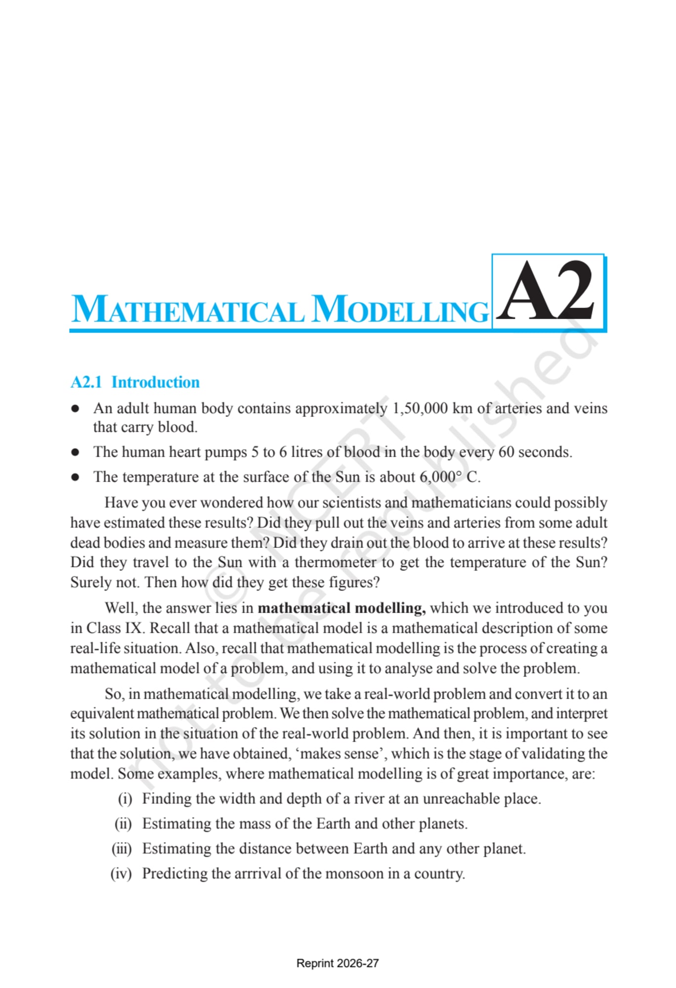 Mathematics NCERT 10th - Appendix II page 1
