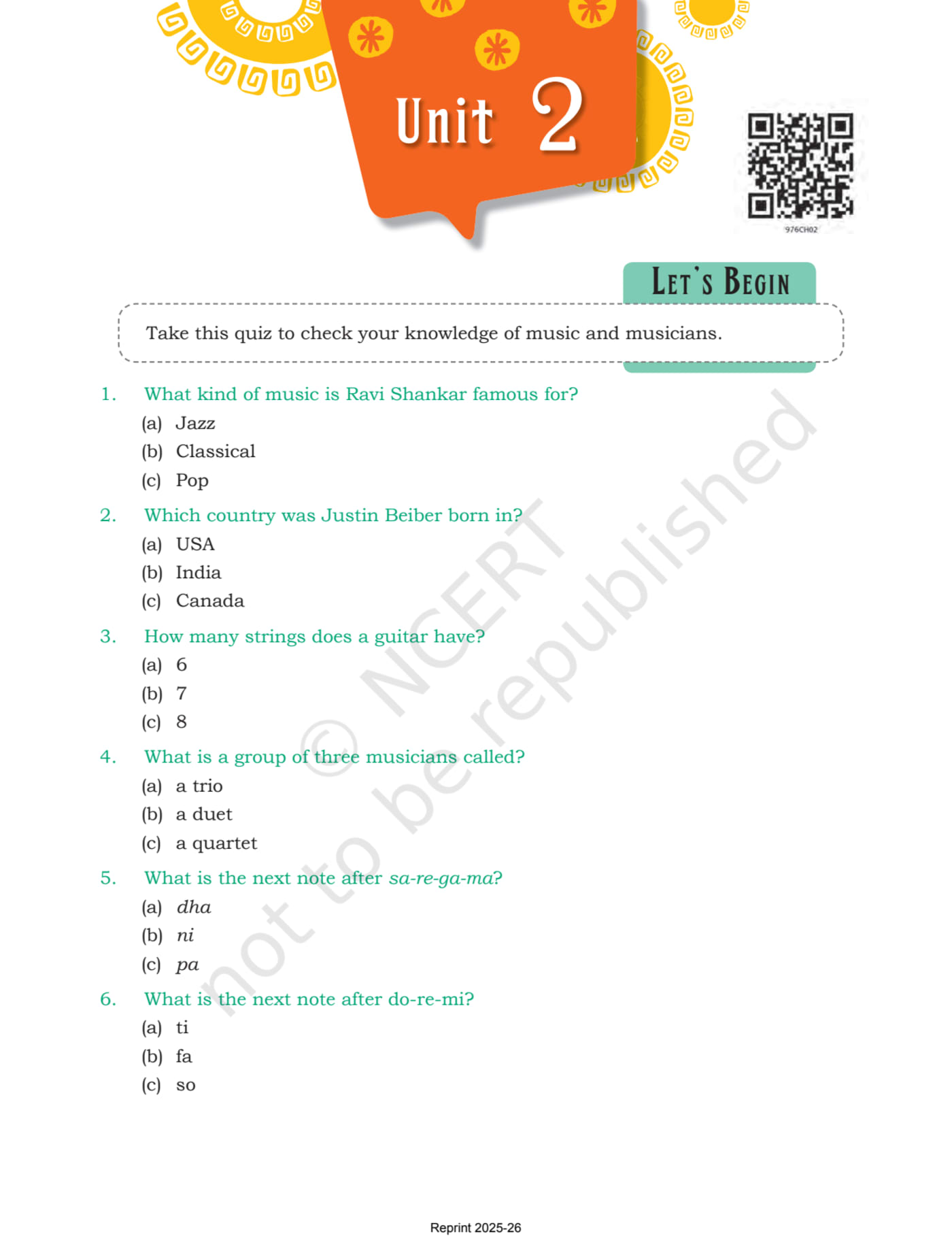 Words and Expressions NCERT 9th - Chapter 2 page 1