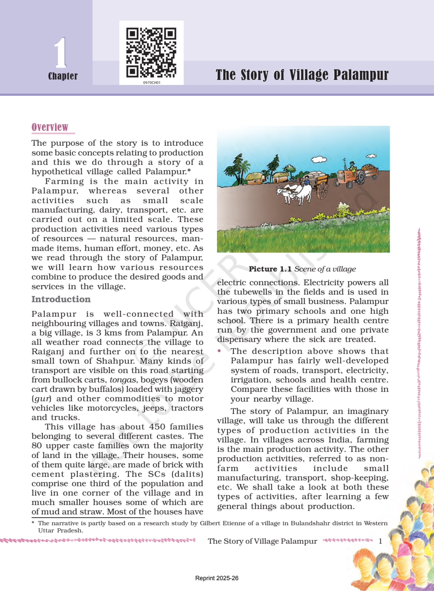 Economics NCERT 9th - Chapter 1 page 1
