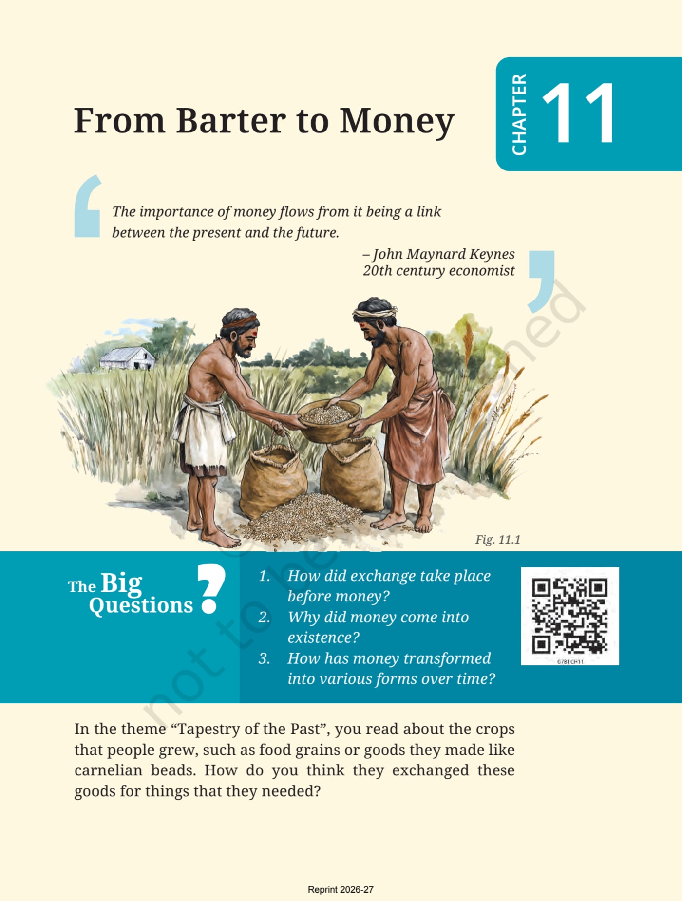 Exploring Society India and Beyond NCERT 7th - Chapter 11 page 1