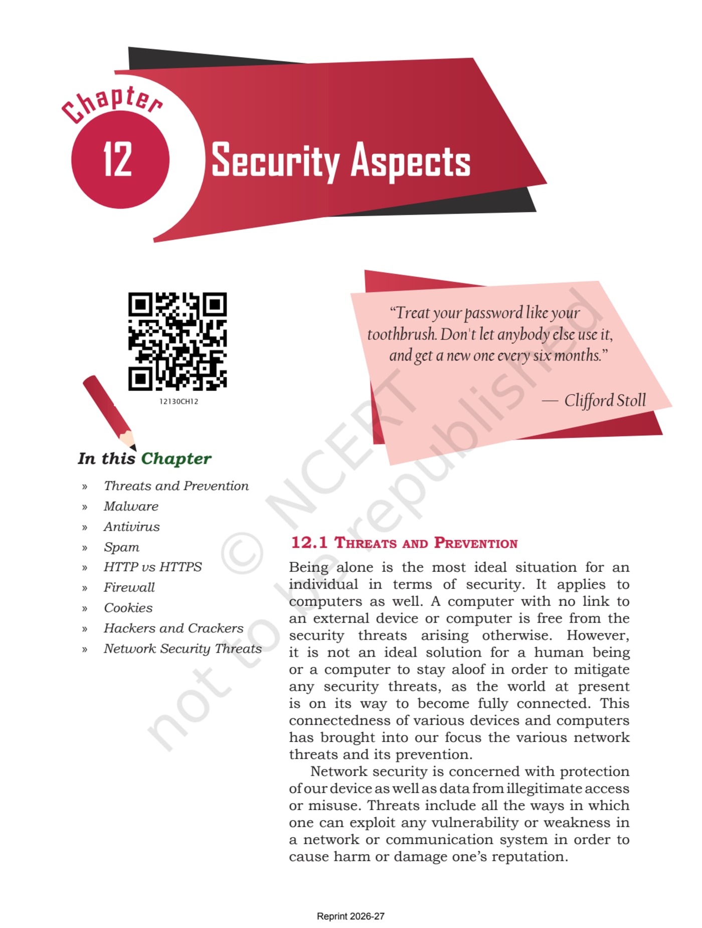 Computer Science ncert - Chapter 12 page 1