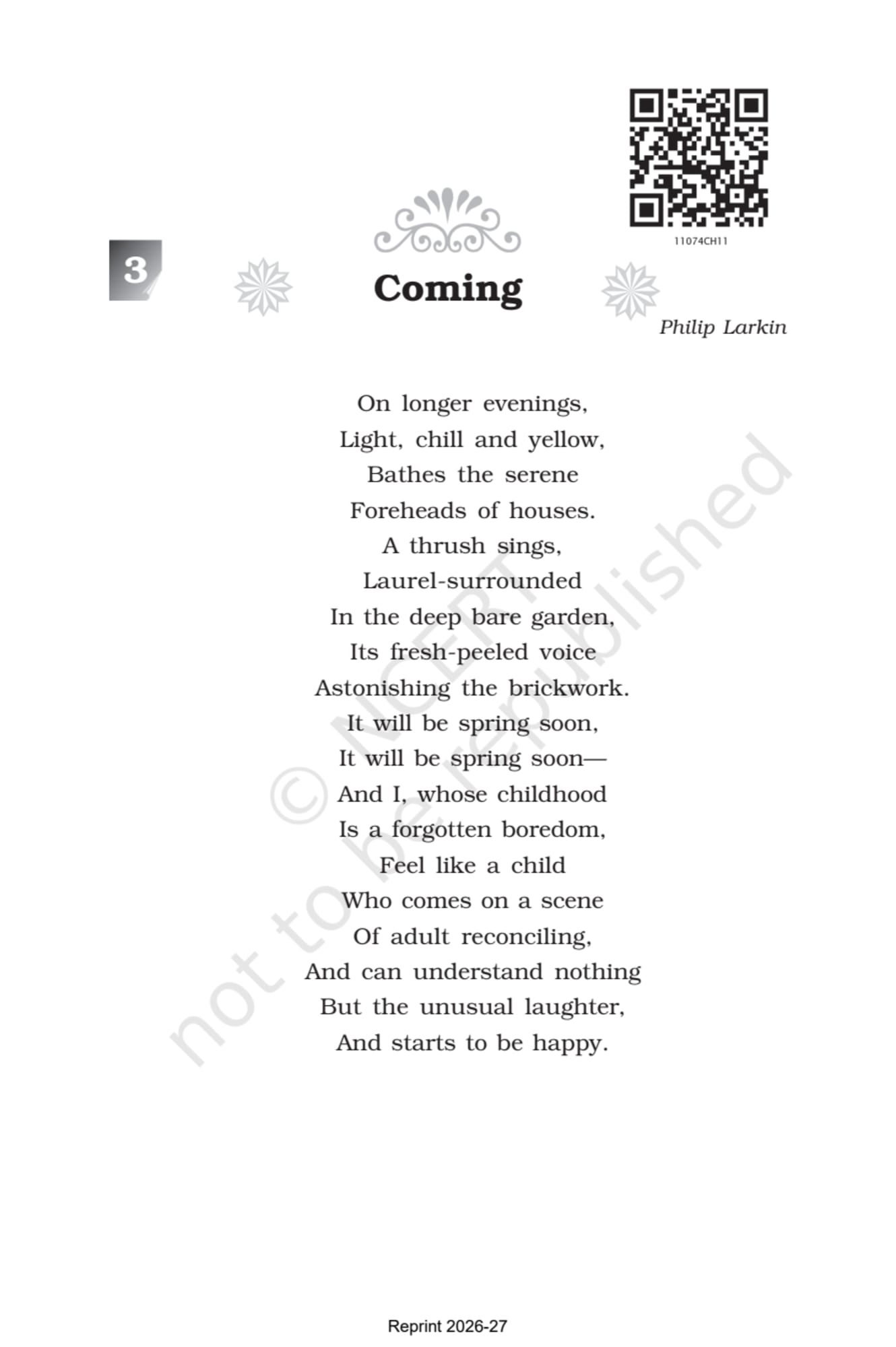 Woven Words NCERT 11th - Chapter 3 page 1