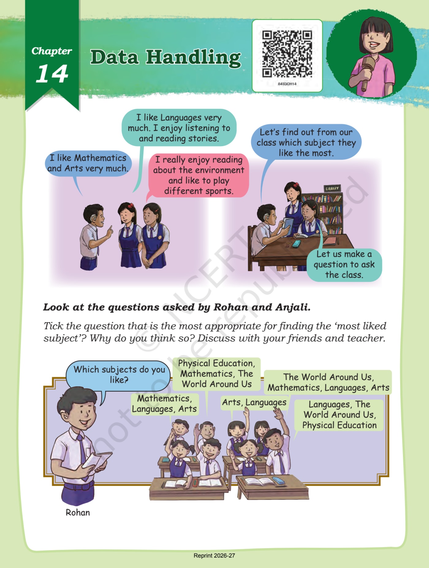 Math-Mela NCERT 4th - Chapter 14 page 1