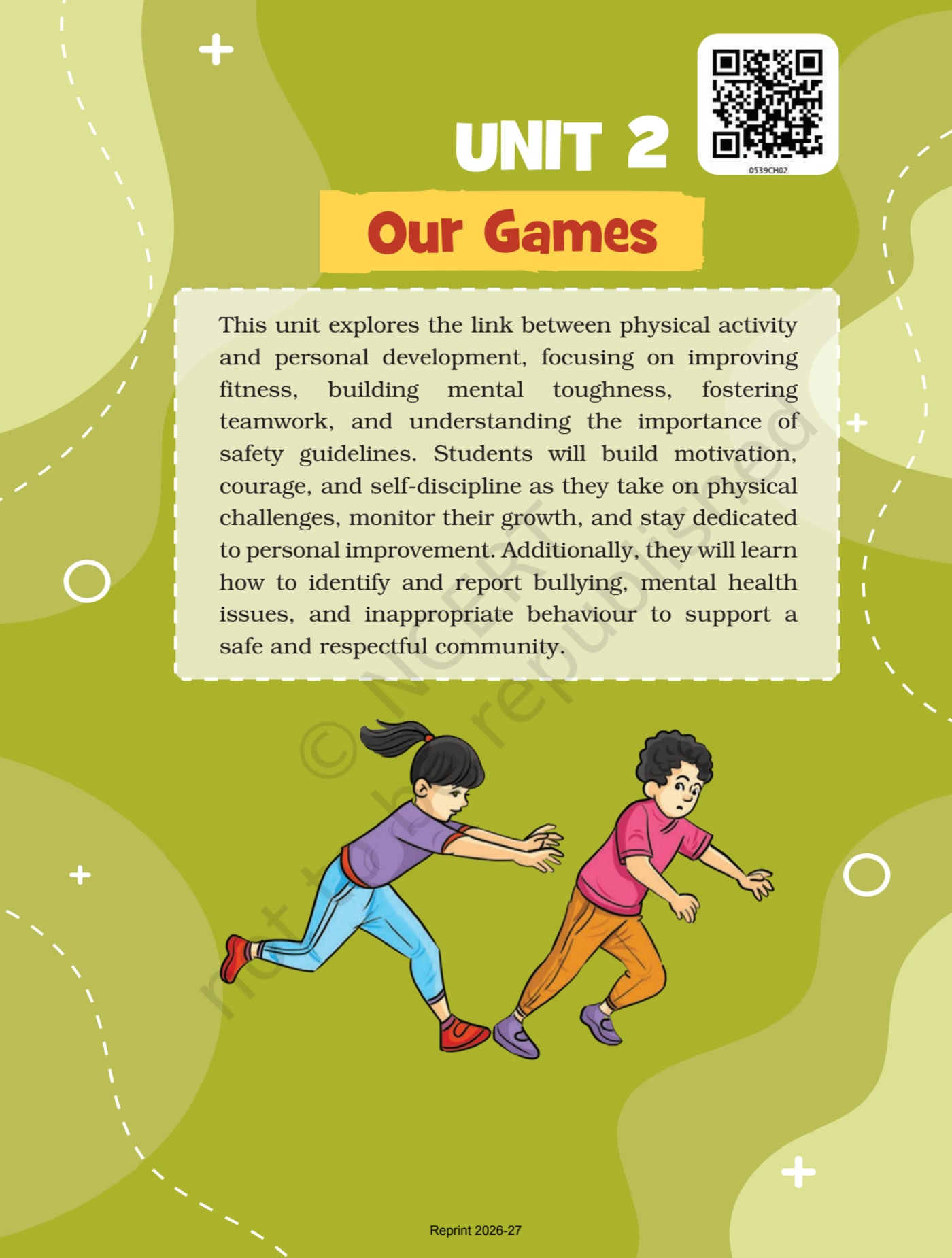 Khel Yoga physical education NCERT 5th - Chapter 2 page 1