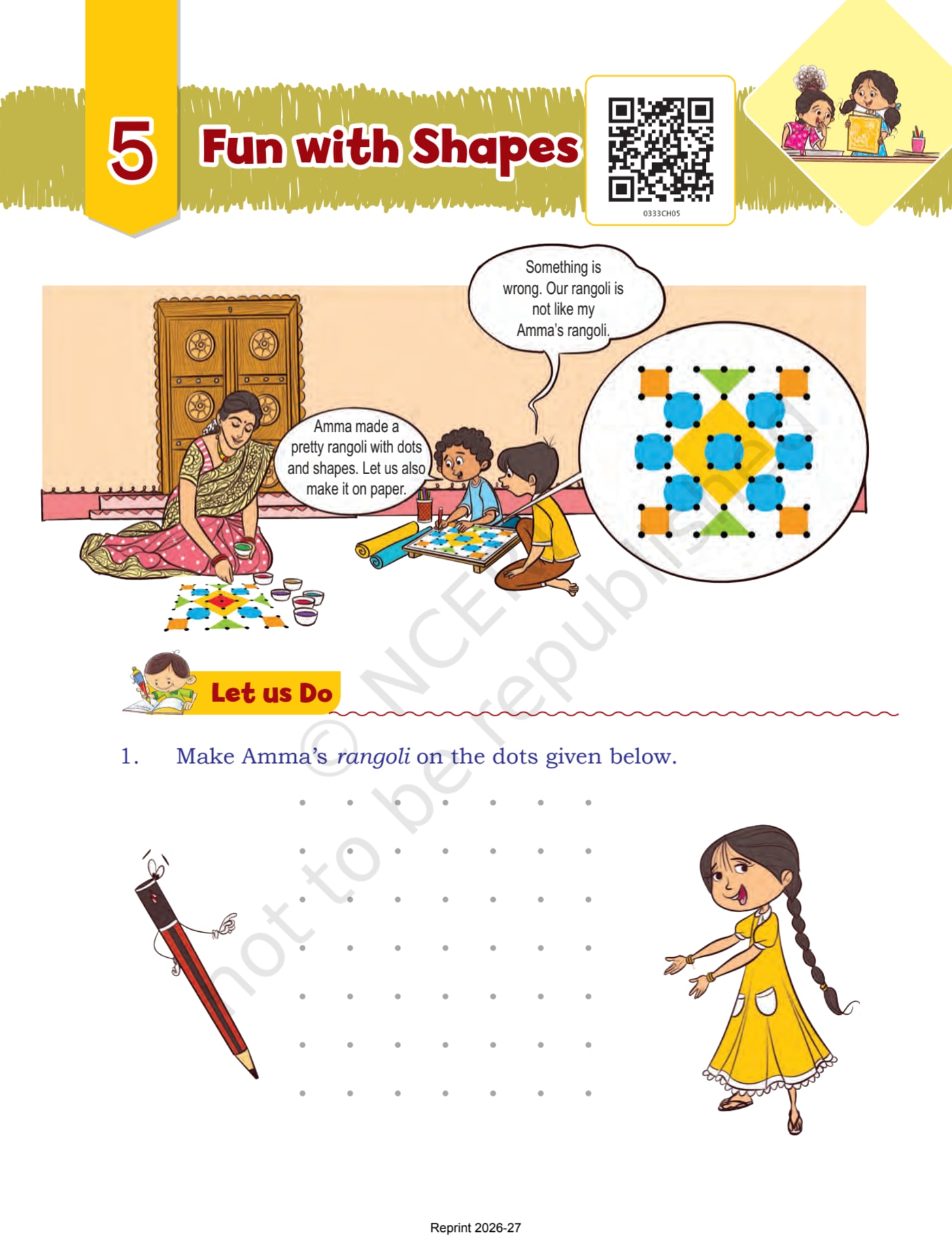 Maths Mela NCERT 3rd - Chapter 5 page 1