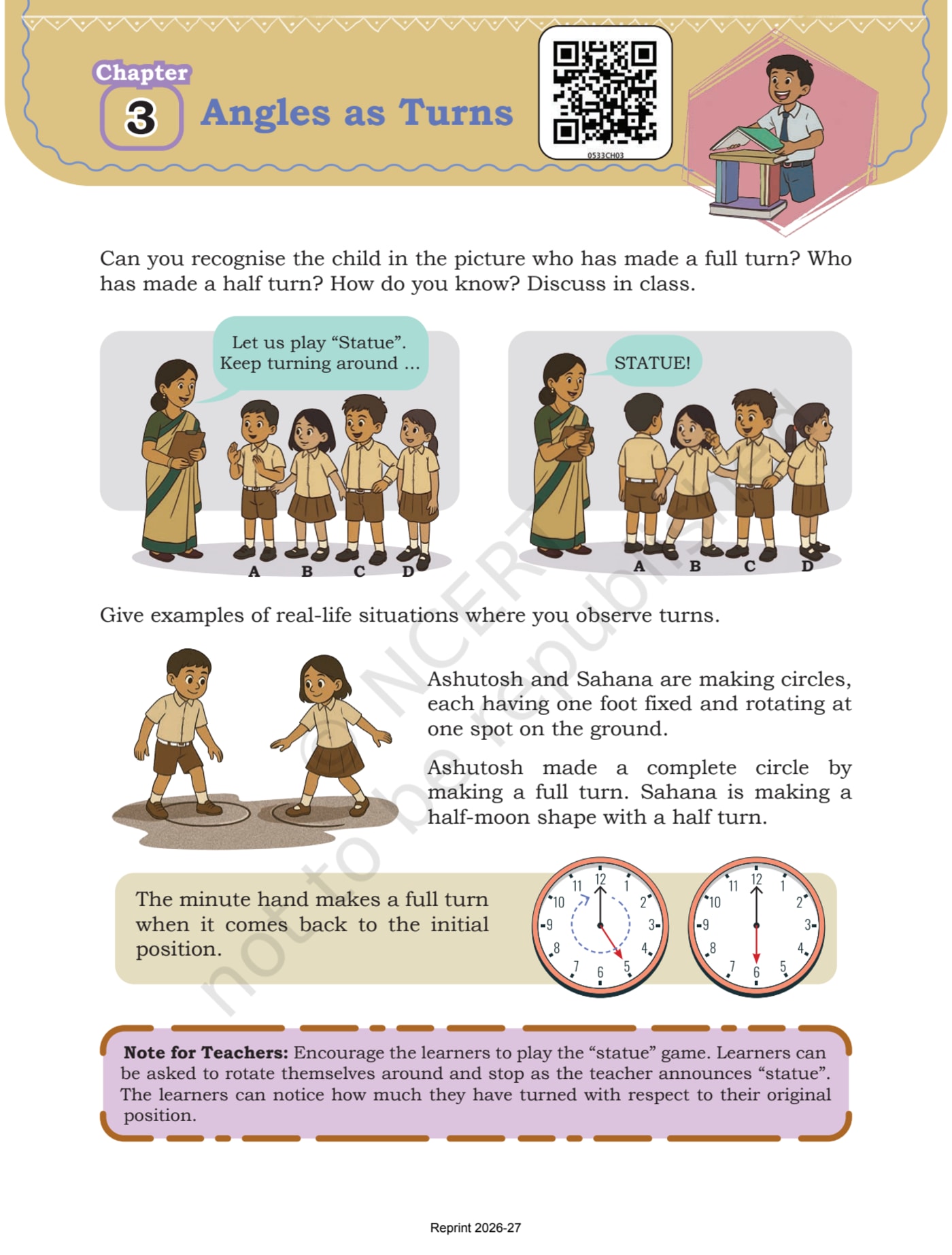 Math Mela NCERT  5th - Chapter 3 page 1