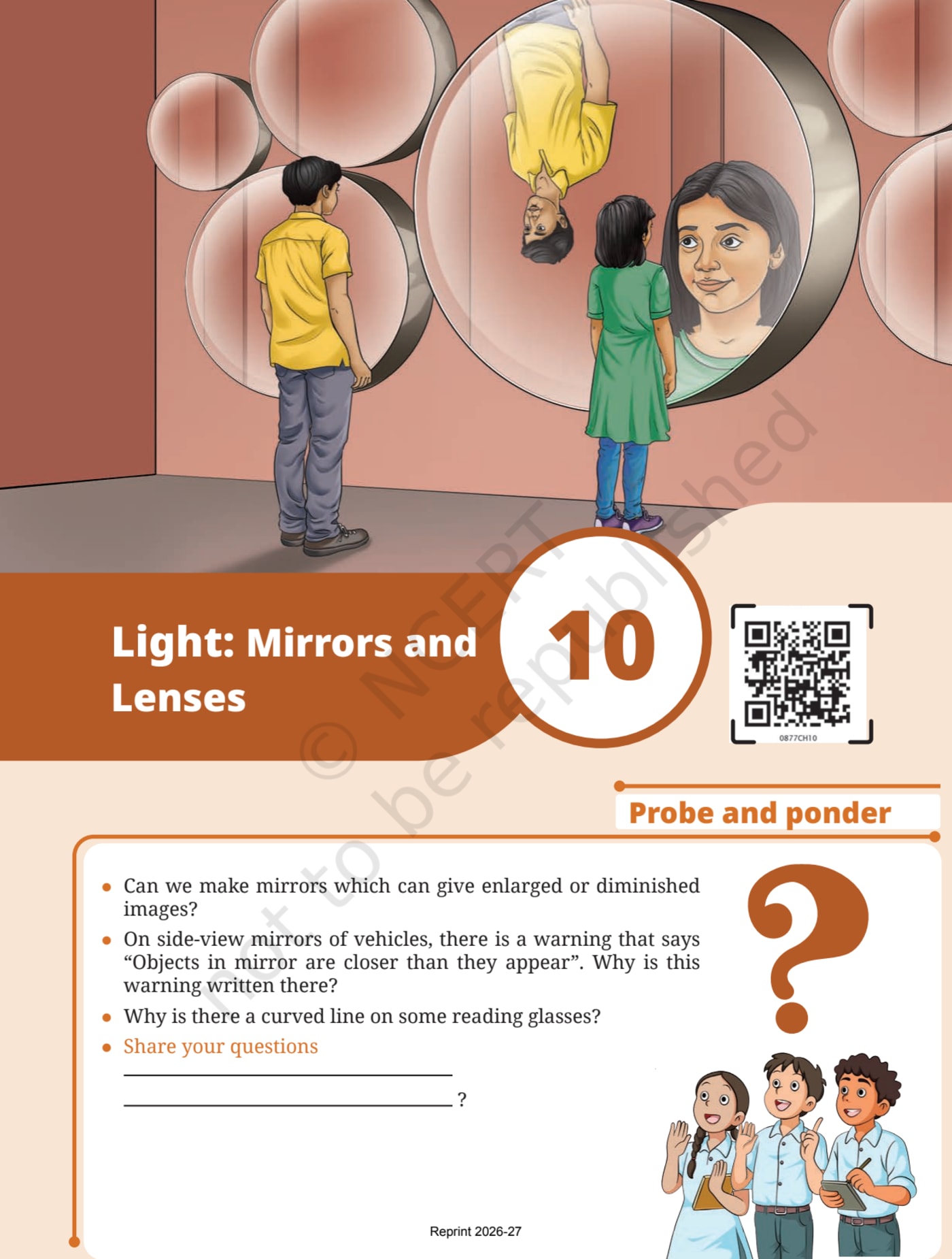 Curiosity Science NCERT 8th - Chapter 10 page 1