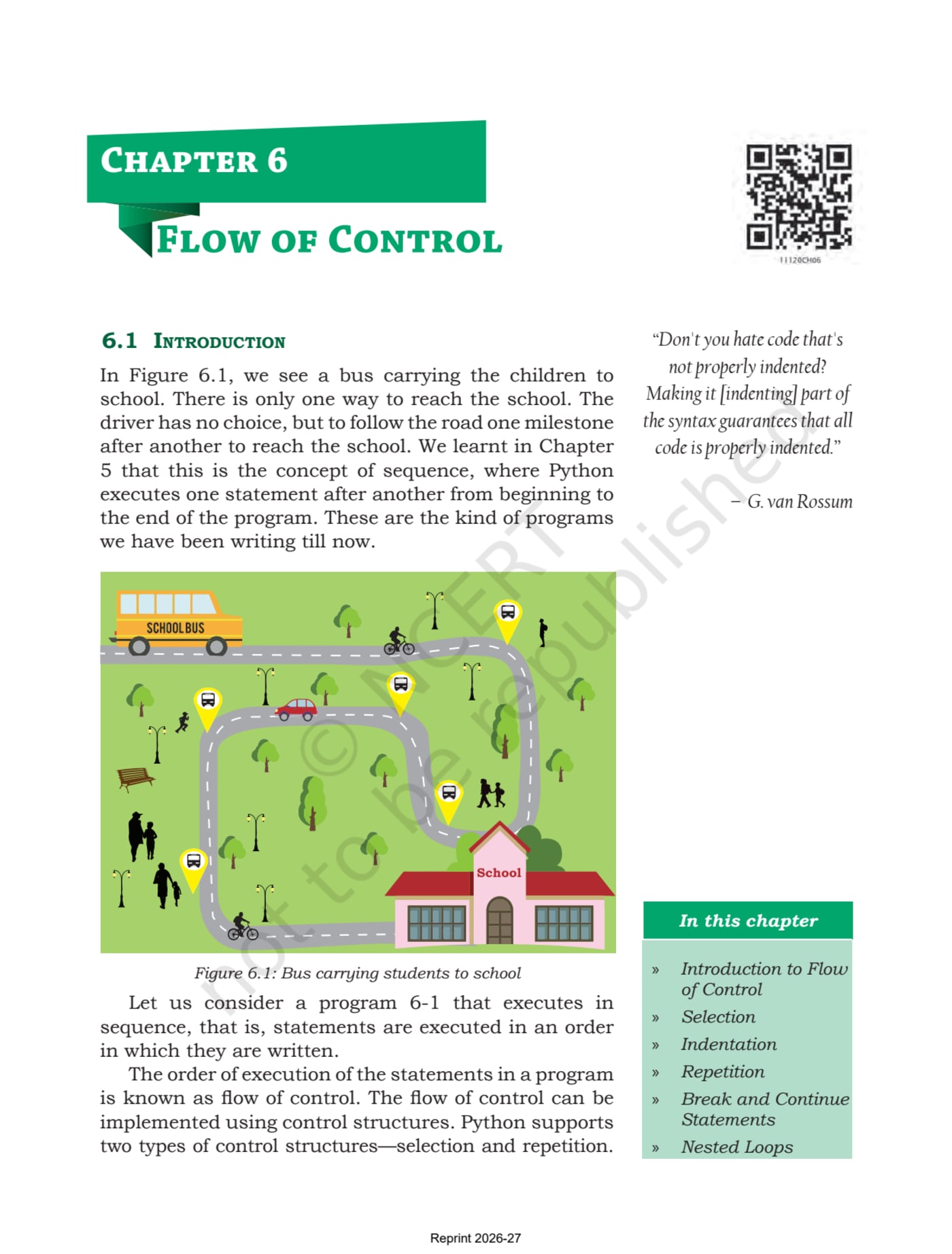 Computer science NCERT 11th - Chapter 6 page 1
