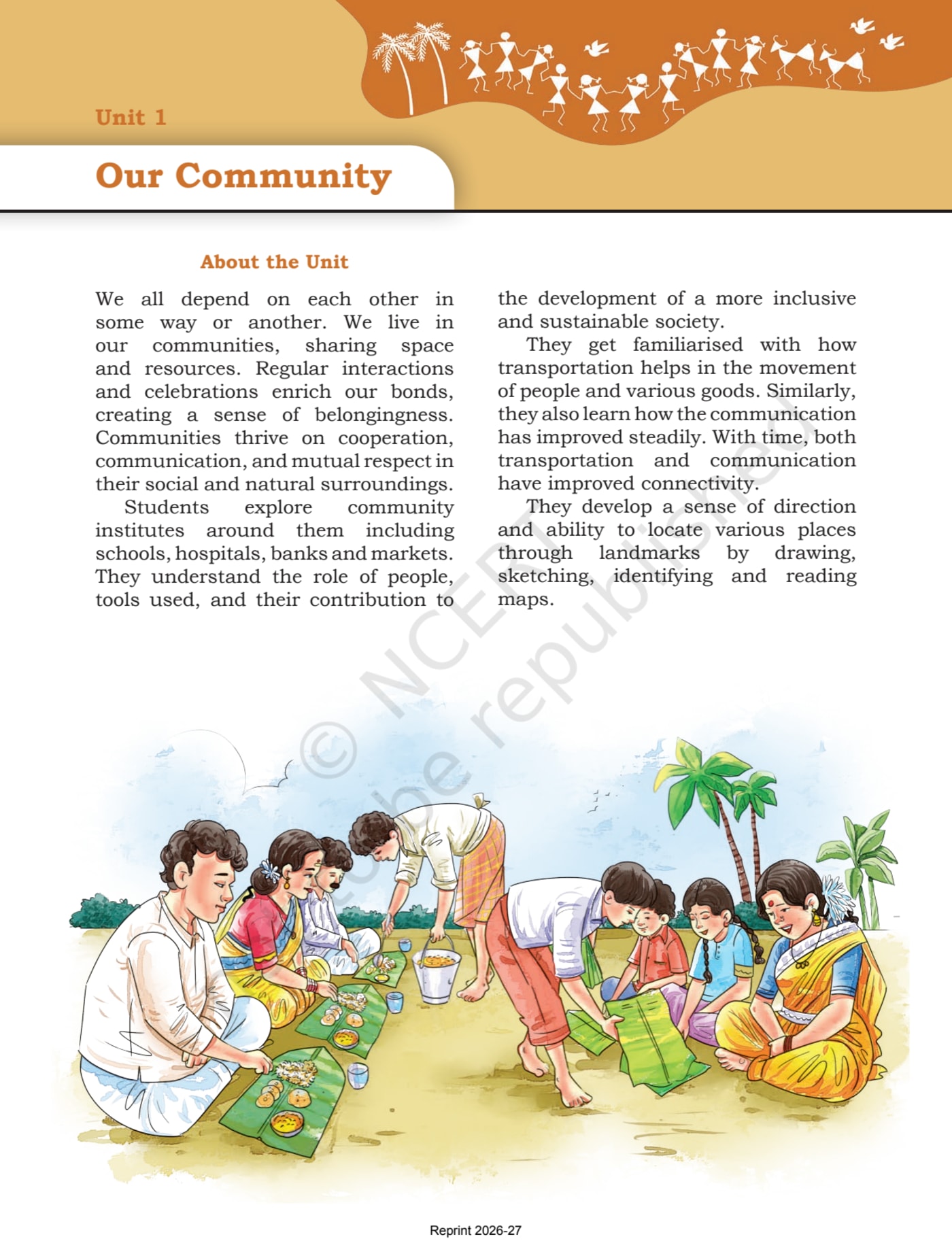 Our Wonderous World social science NCERT 4th - Chapter 1 page 1