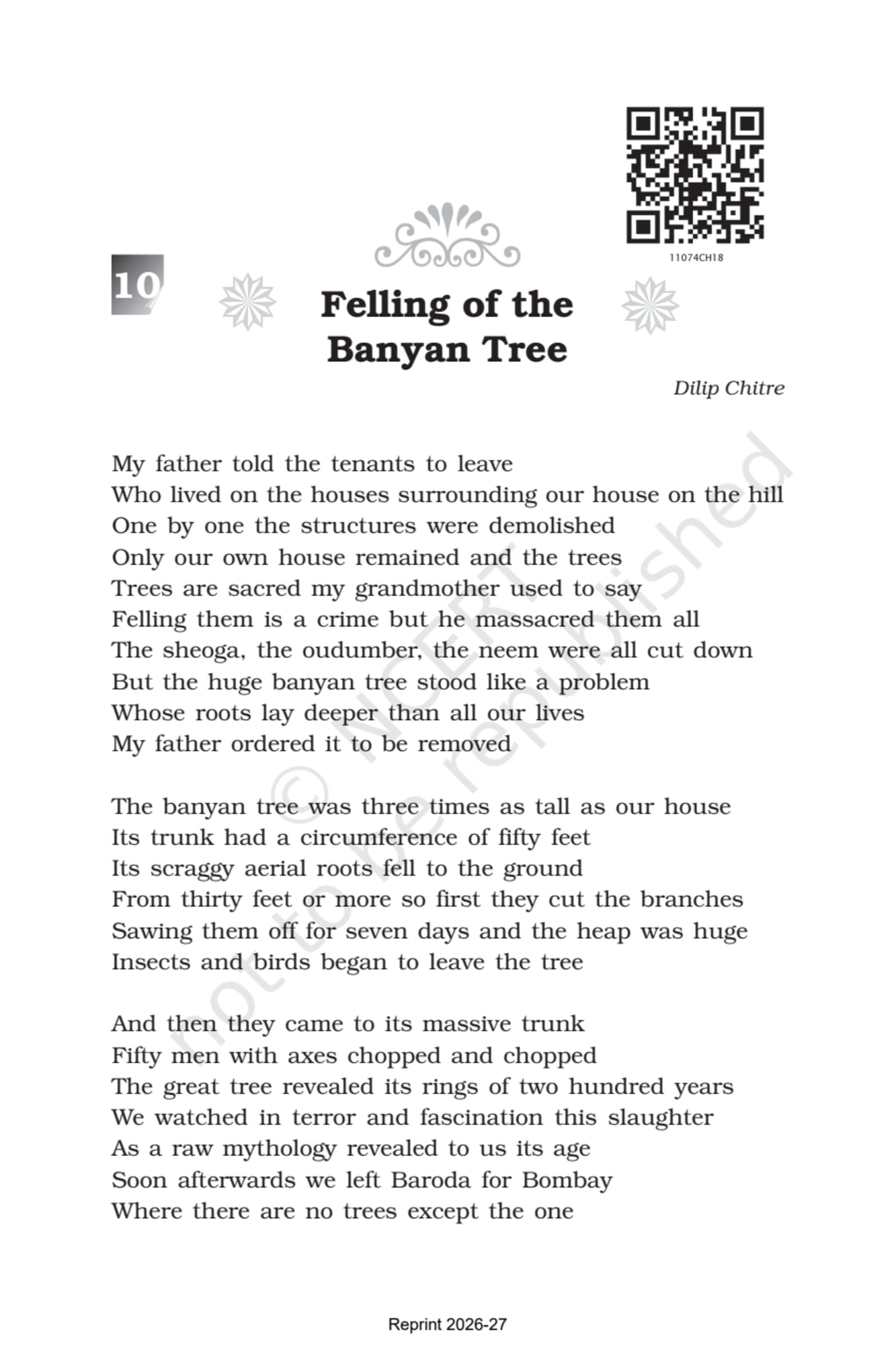 Woven Words NCERT 11th - Chapter 10 page 1