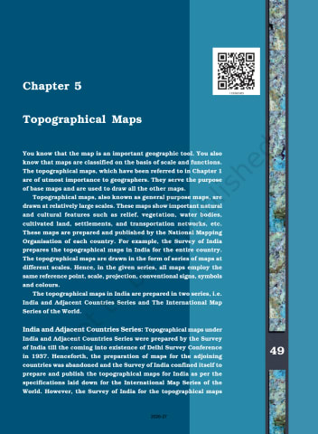 Pratical Work in Geography NCERT 11th Chapter 5 preview