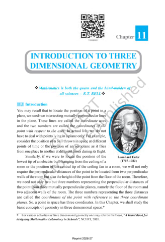 Mathematics 11th Chapter 11 preview