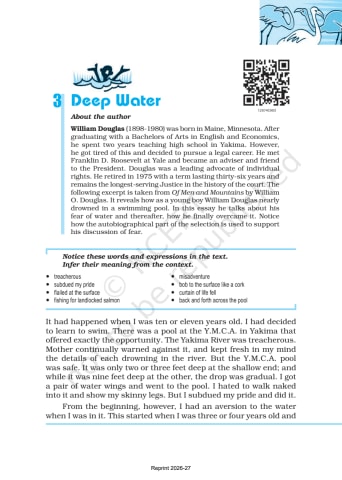 Flamingo english ncert Chapter 3 preview