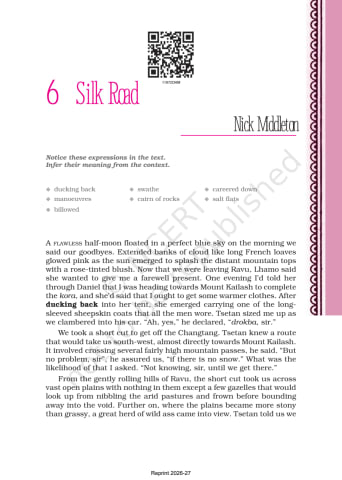 Hornbill NCERT 11th Chapter6 preview