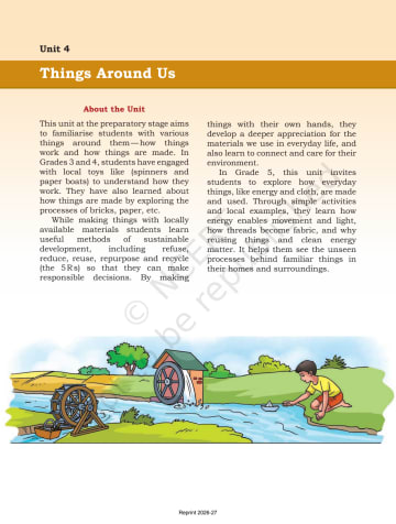 Our Wondrous World social science NCERT 5th Chapter 7 preview