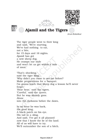 Woven Words NCERT 11th Chapter 12 preview