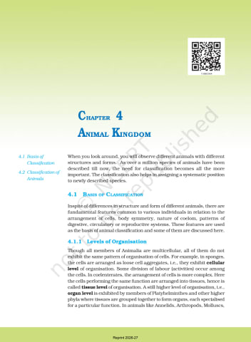 Biology ncert 11th Chapter 4 preview