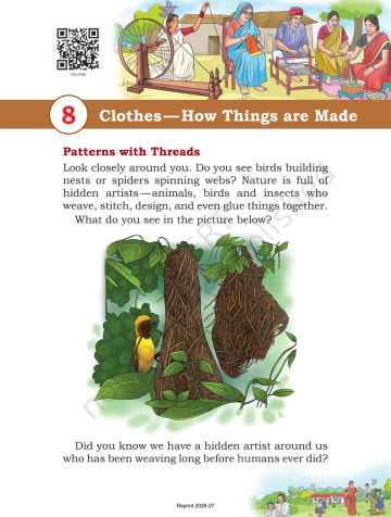 Our Wondrous World social science NCERT 5th Chapter 8 preview