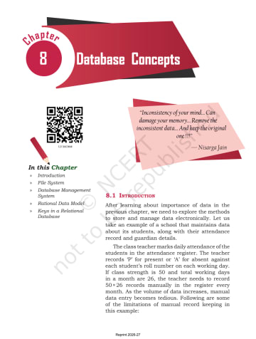 Computer Science ncert Chapter 8 preview
