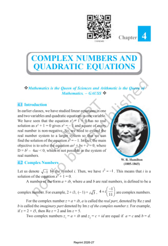 Mathematics 11th Chapter 4 preview