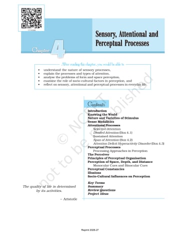Psychology ncert 11th Chapter 4 preview