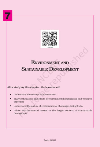 Indian Economic Development NCERT 11th Chapter 7 preview