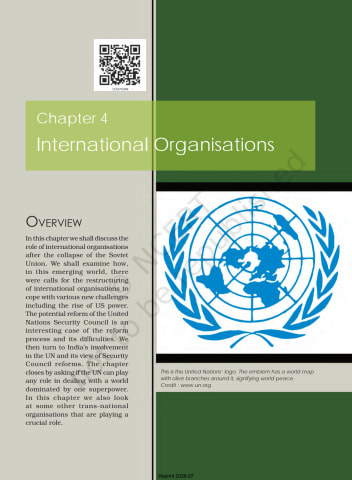 Contemporary World Politics ncert Chapter 4 preview