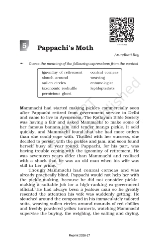 Woven Words NCERT 11th Chapter 5 preview