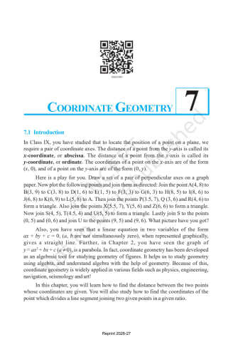 Mathematics NCERT 10th Chapter 7 preview