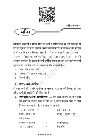 Vyakaranavithi NCERT 9th Chapter 3 preview