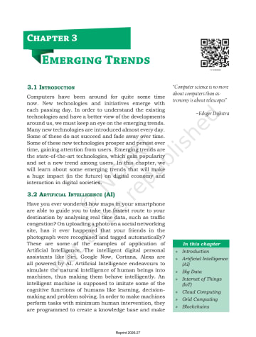 Computer science NCERT 11th Chapter 3 preview