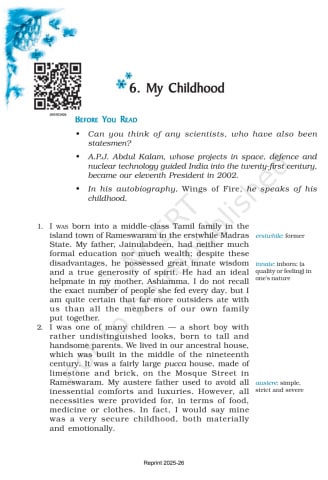 Beehive NCERT 9th Chapter 6 preview