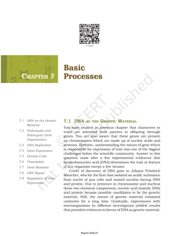 Biotechnology NCERT 11th Chapter 7 preview