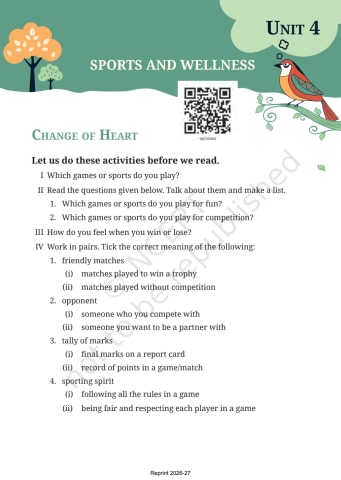 Poorvi English NCERT 6th Chapter 4 preview